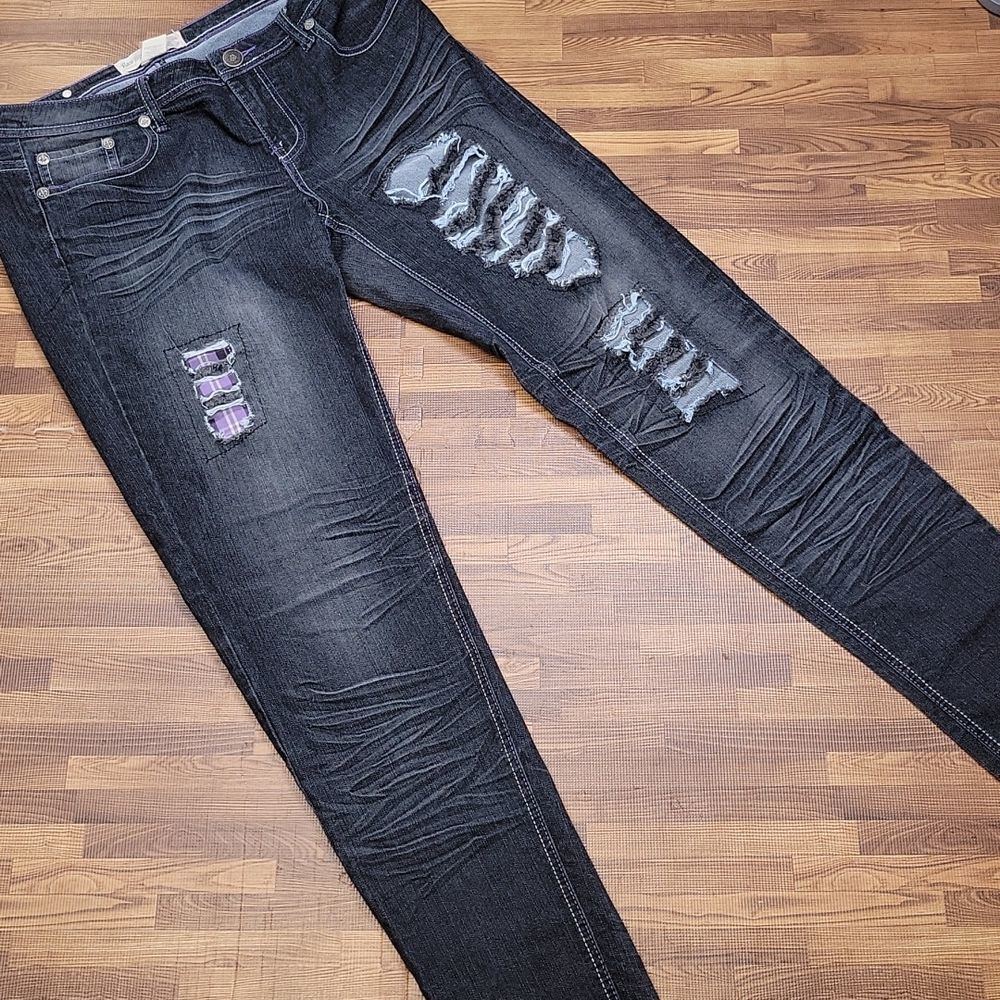 Raw Blue Factory distressed Jeans Size 17/18